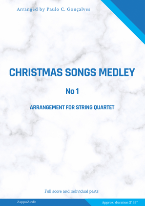 CHRISTMAS SONGS MEDLEY Nº 1