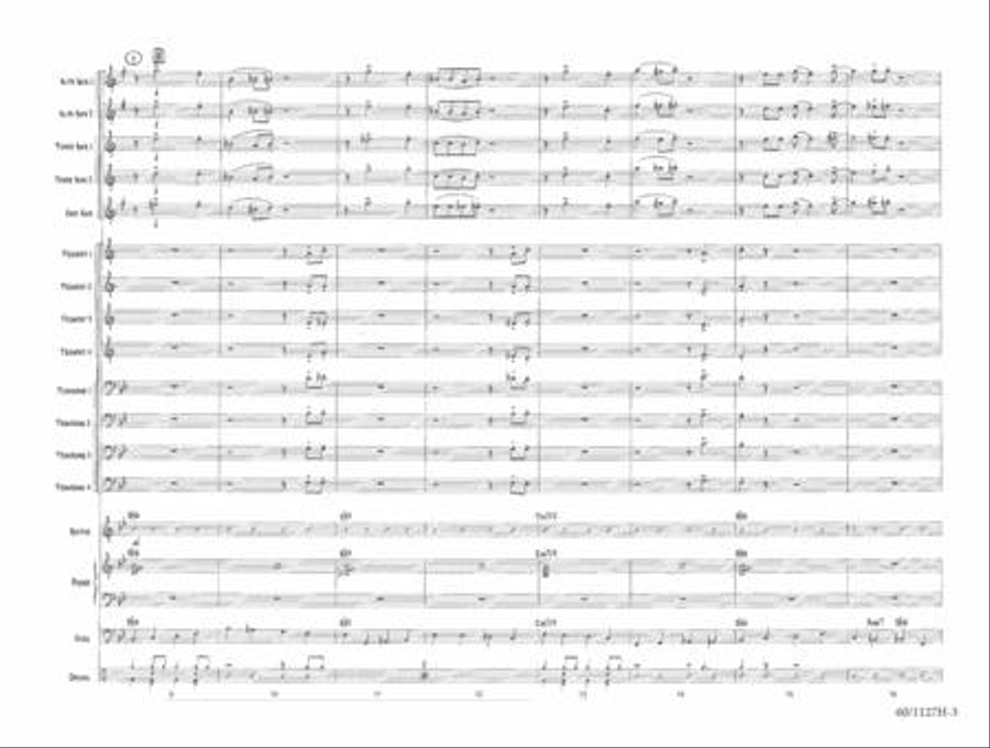 The Wicked Boogie Woogie - Score Jazz Ensemble scores gallery preview page 3