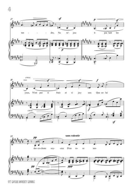 Chabrier-Pastorale des cochons roses in C sharp Major,for voice and piano image number null