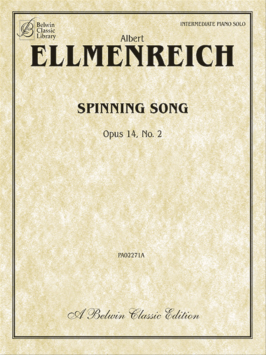 Spinning Song, Op. 14, No. 2 Small Ensemble scores gallery preview page 1
