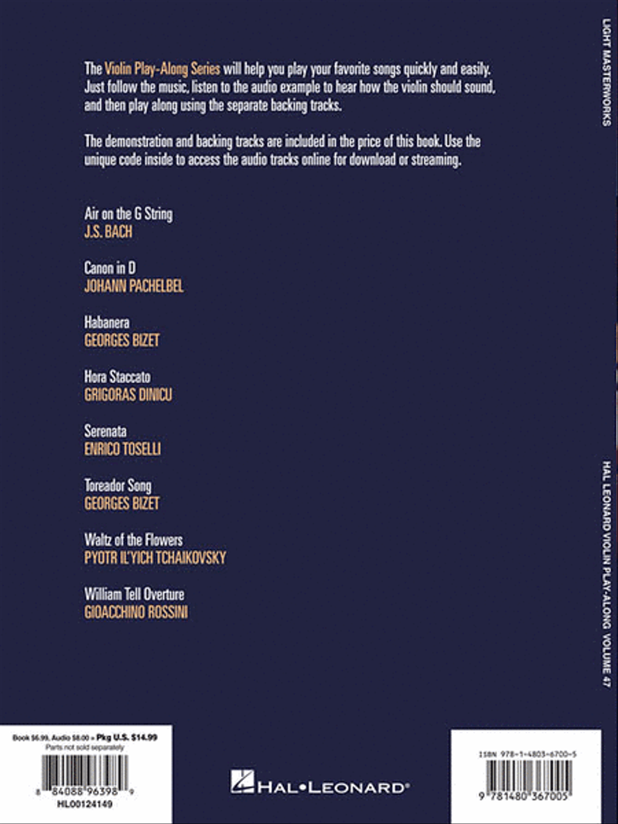 Light Masterworks Violin Solo scores gallery preview page 2