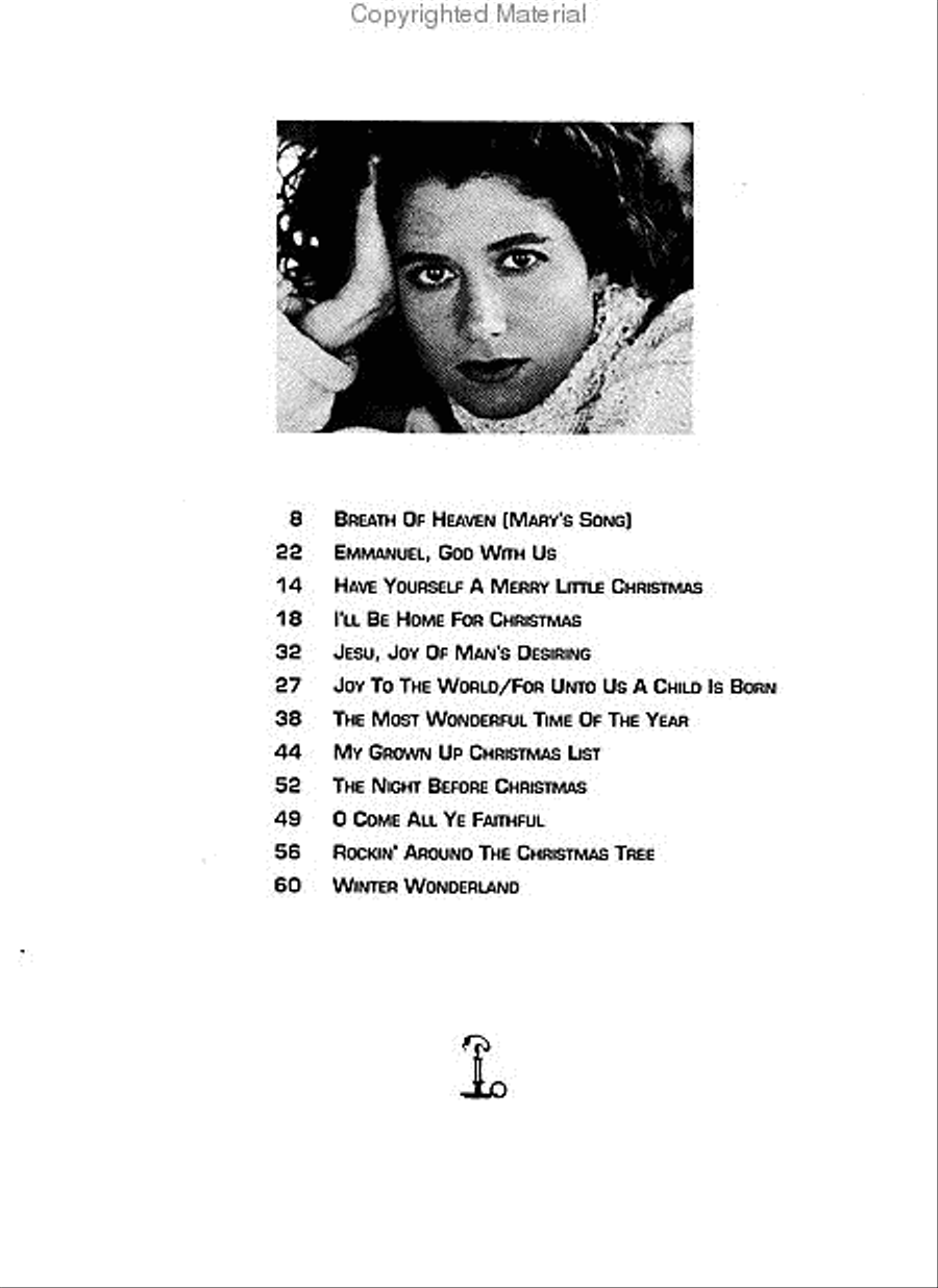 Amy Grant – Home for Christmas Piano, Vocal, Guitar scores gallery preview page 3