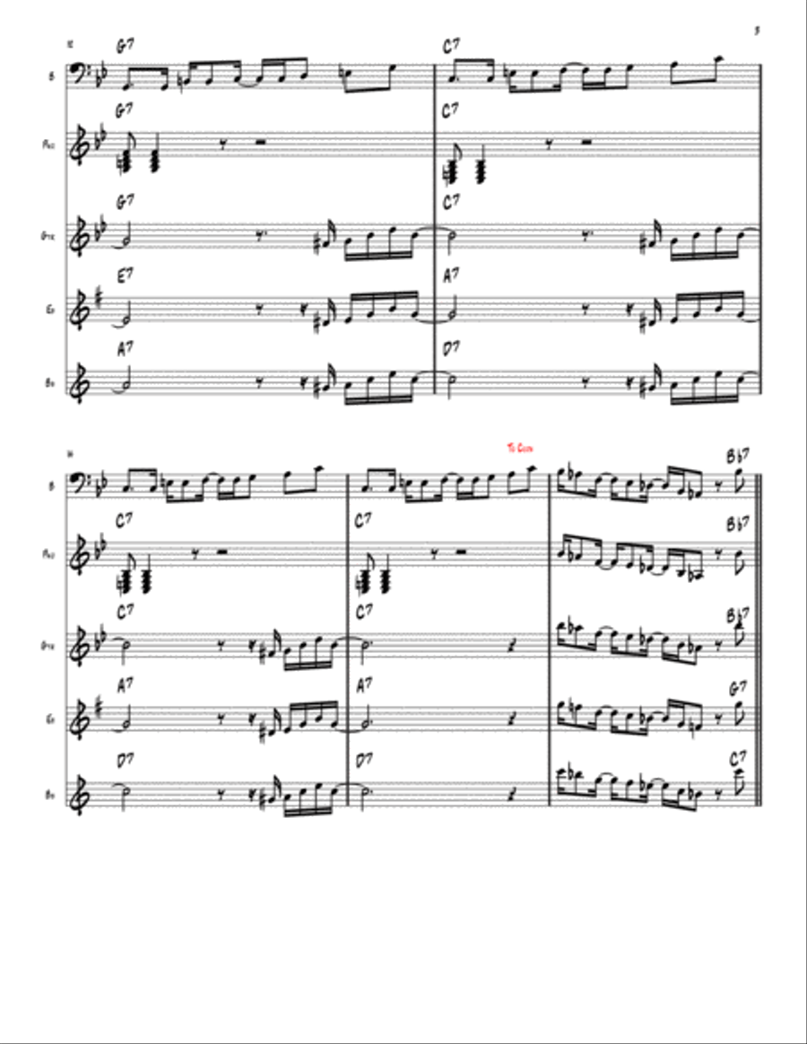 The Chicken Small Ensemble scores gallery preview page 3
