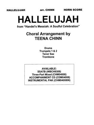 Hallelujah from Handel's Messiah: A Soulful Celebration: Score