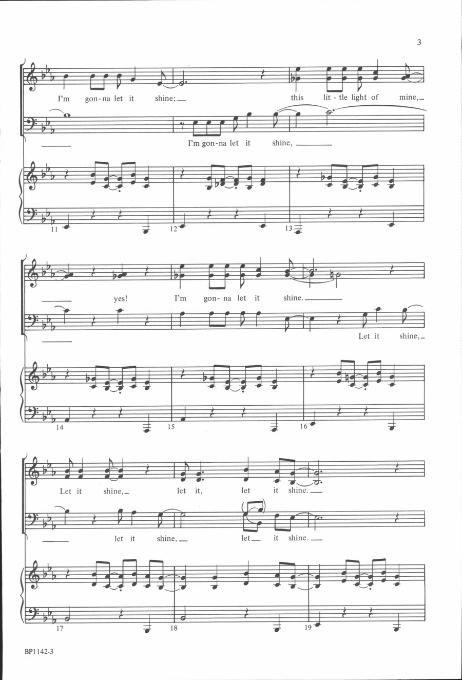 This Little Light of Mine 3-Part scores gallery preview page 3