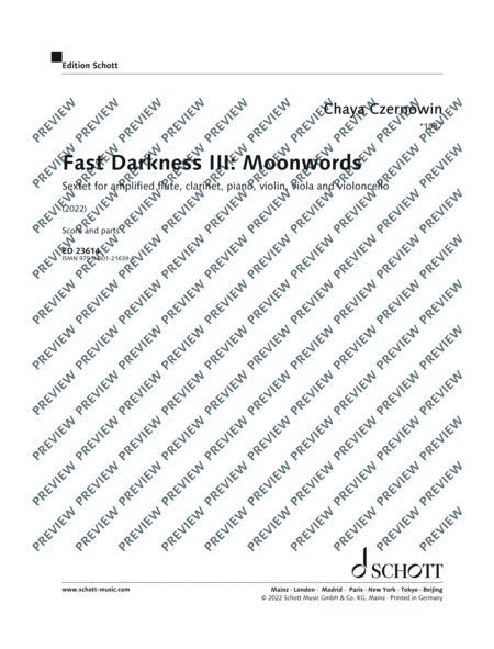 Fast Darkness III: Moonwords