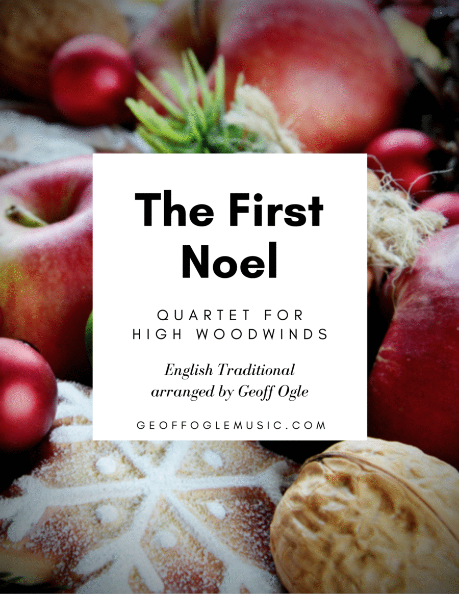 The First Noel Woodwind Quartet scores gallery preview page 1