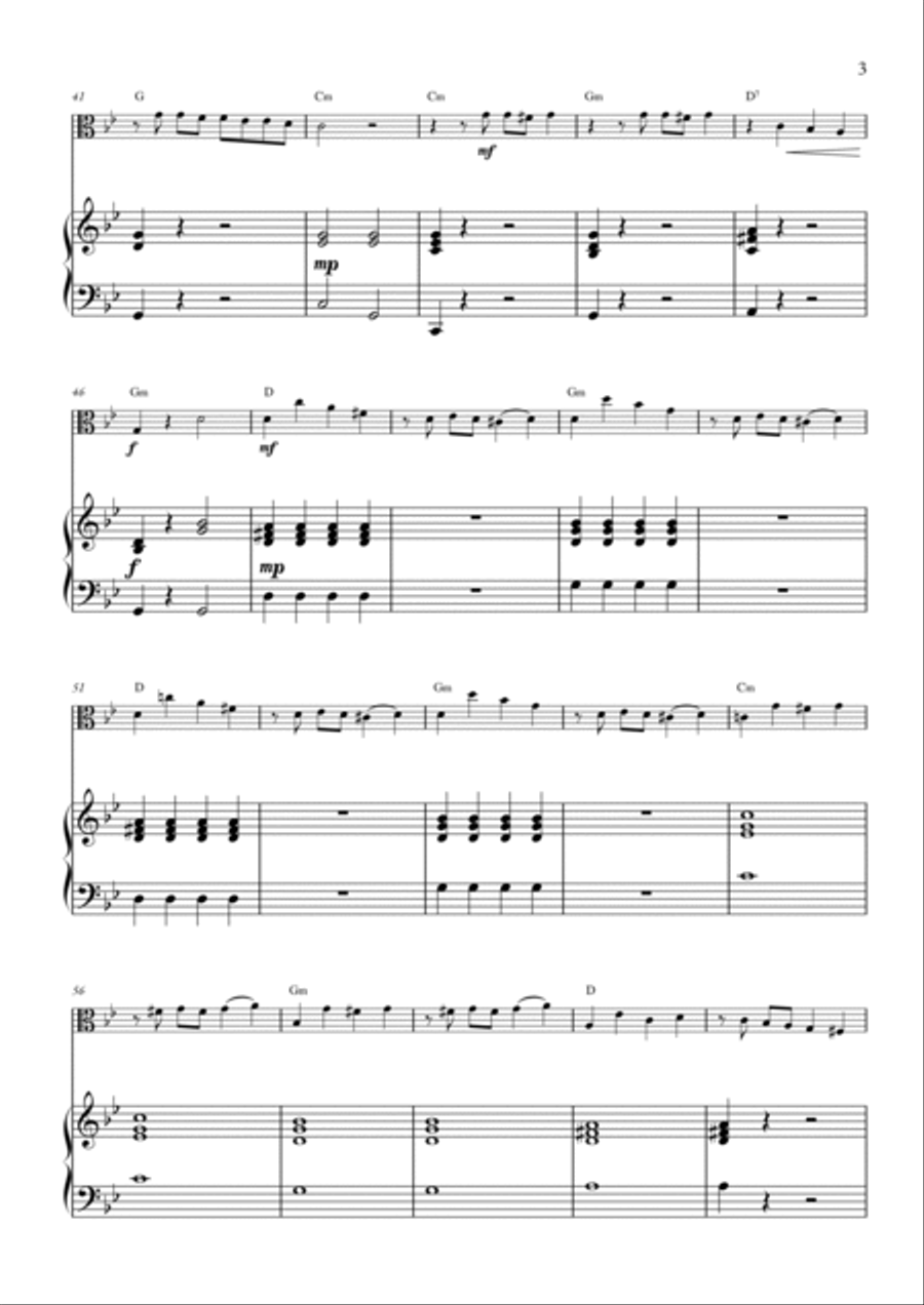 La Cumparsita Viola scores gallery preview page 3