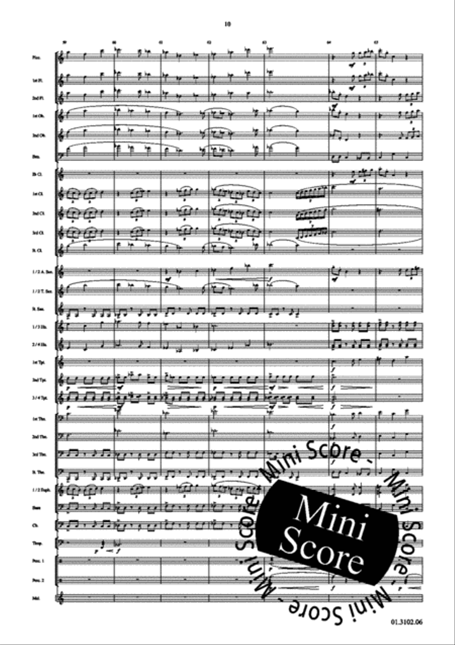 Draco Concert Band scores gallery preview page 14