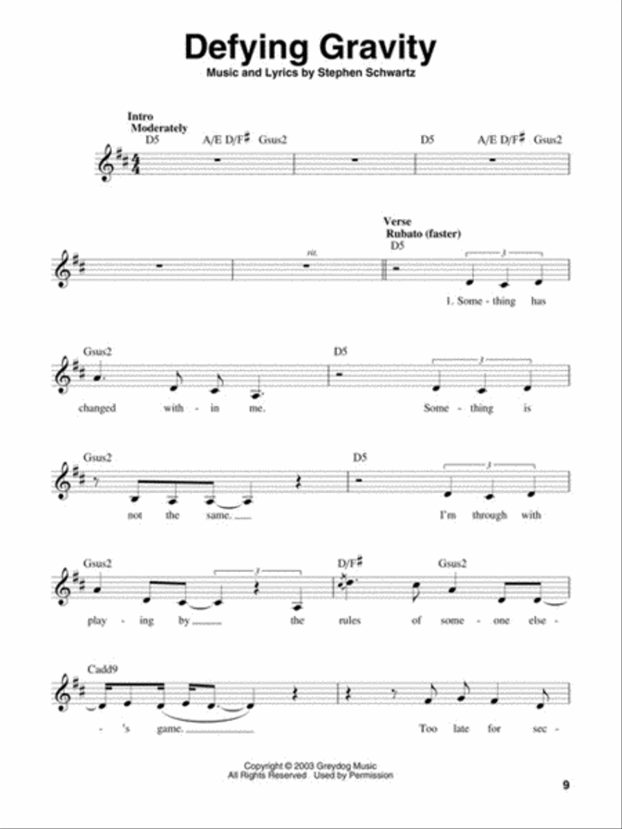 Wicked Voice scores gallery preview page 3