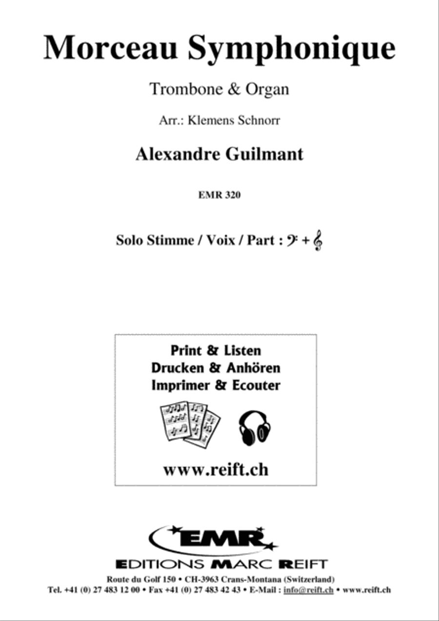 Morceau Symphonique Trombone scores gallery preview page 2