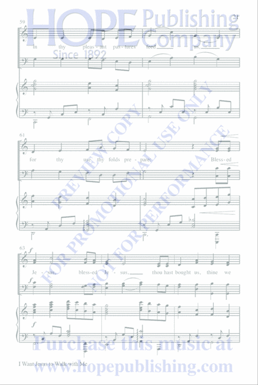 Who Is Jesus? 4-Part scores gallery preview page 45