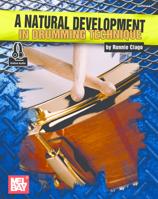 Book cover for A Natural Development in Drumming Technique