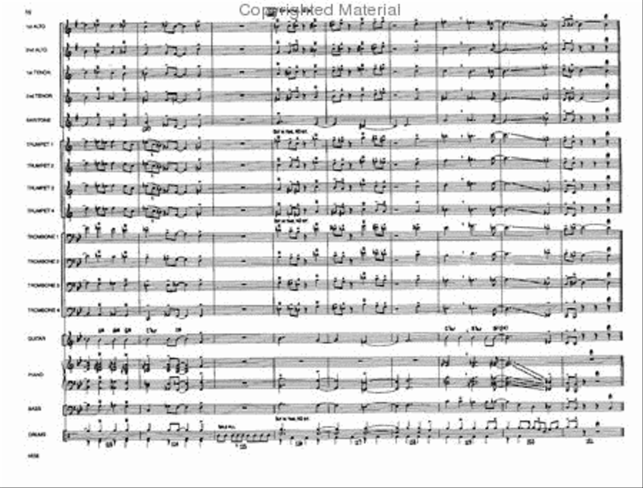 It's About Time It's About Time Jazz Ensemble scores gallery preview page 16
