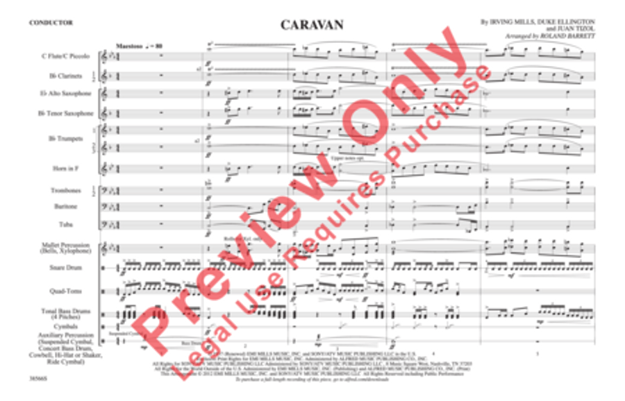 Caravan Marching Band scores gallery preview page 2