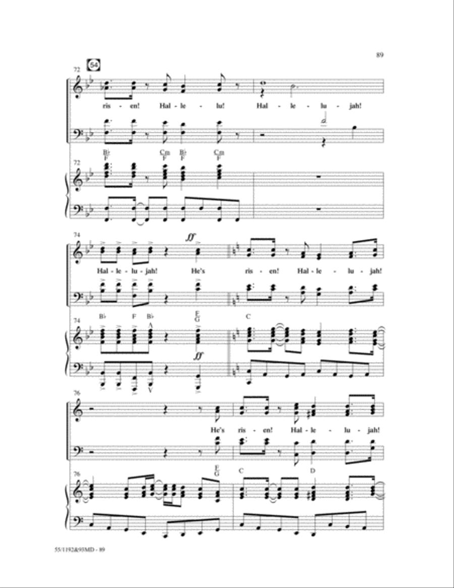 The Lamb The Lamb 4-Part scores gallery preview page 60