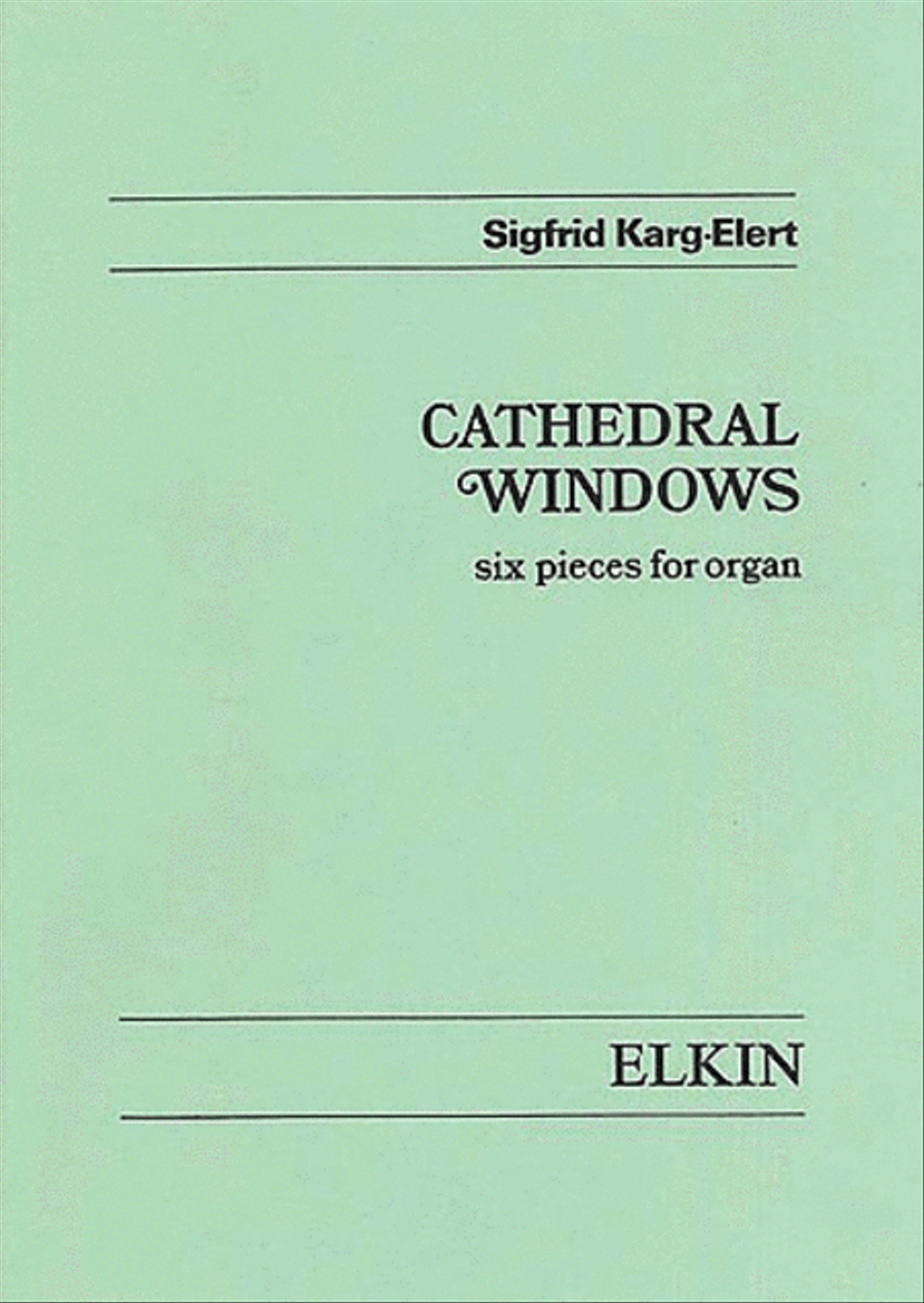 Book cover for Cathedral Windows, Op. 106