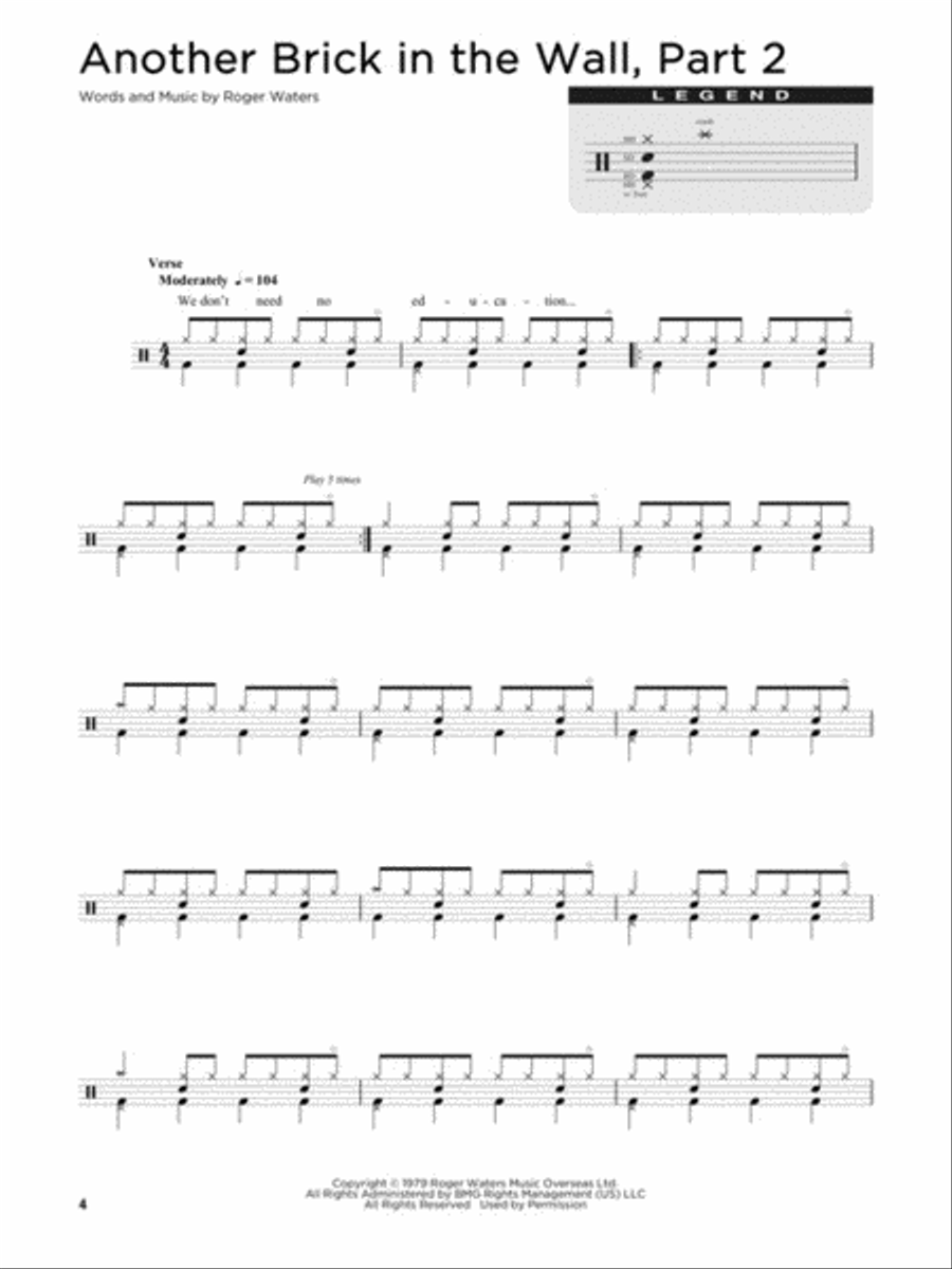 Simple Songs Percussion scores gallery preview page 3