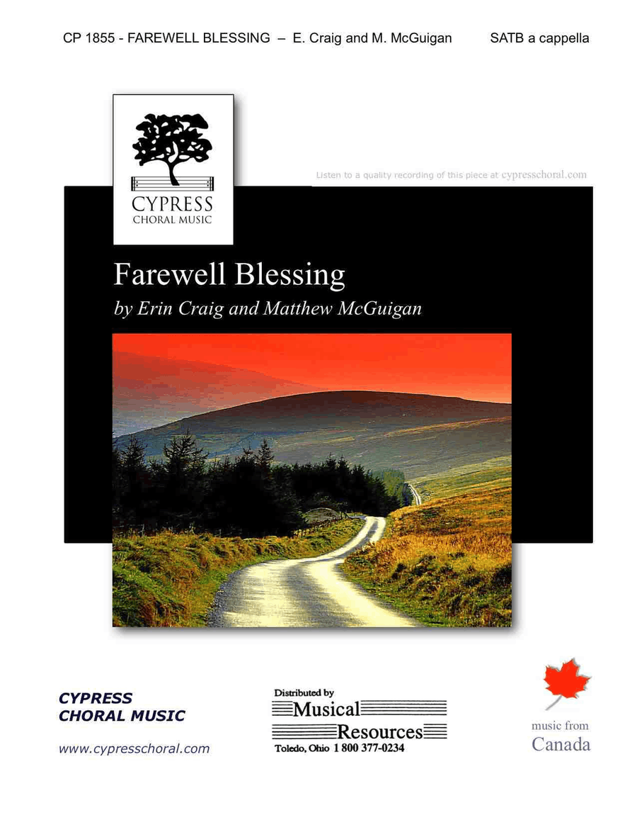 Farewell Blessing - Erin Craig