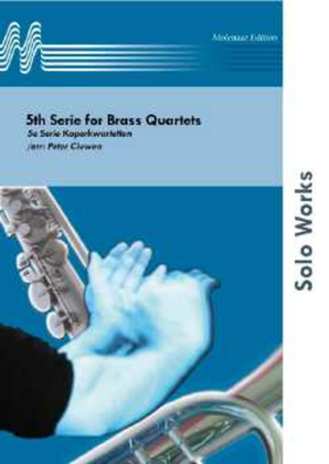 Book cover for 5th Serie for Brass Quartets