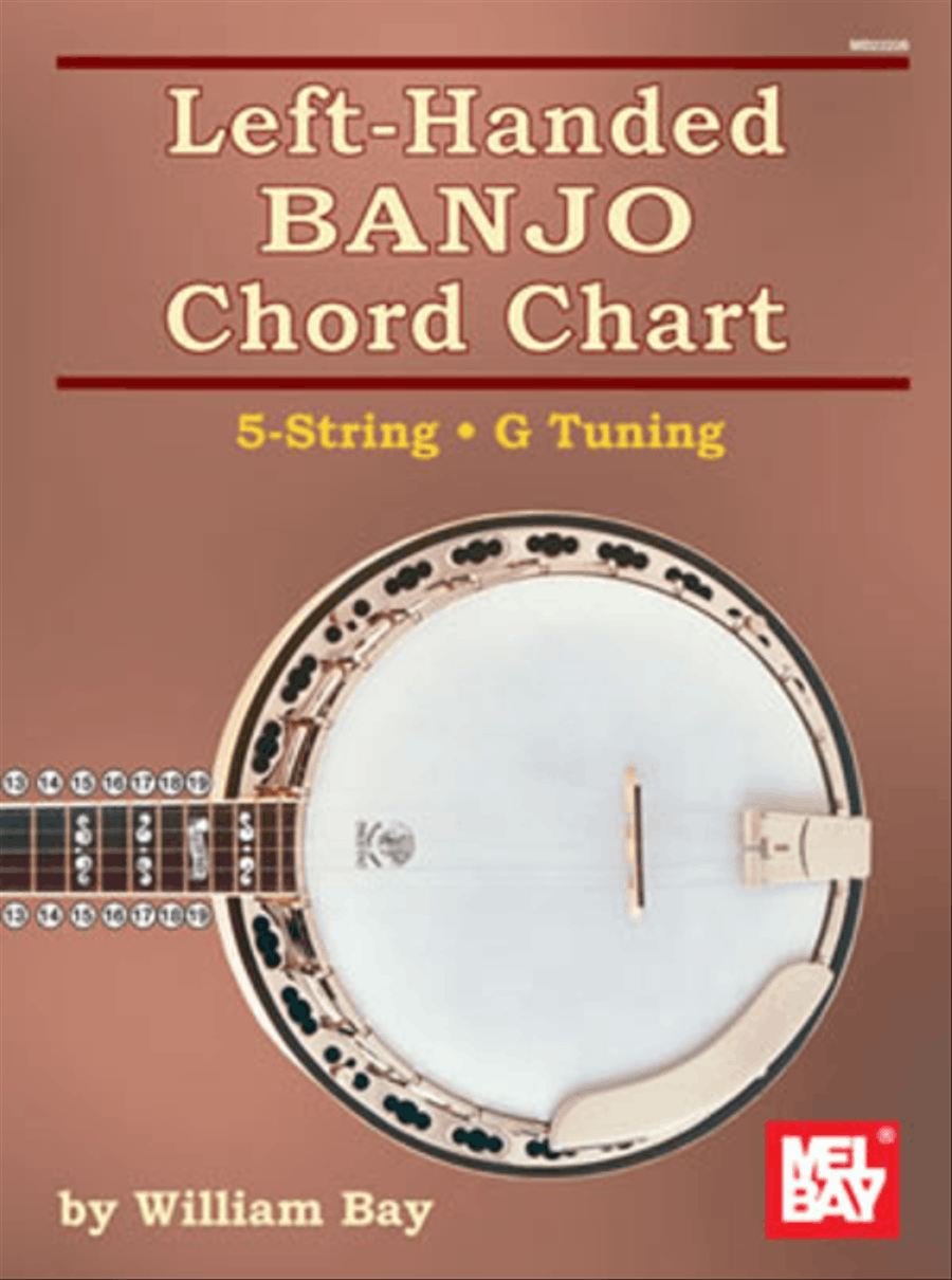 Left-Handed Banjo Chord Chart 5-String Banjo scores gallery preview page 1