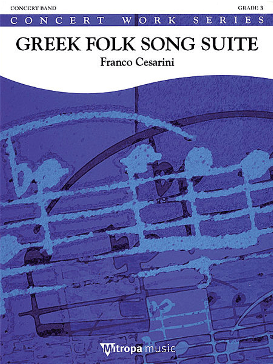 Greek Folk Song Suite Concert Band scores gallery preview page 1