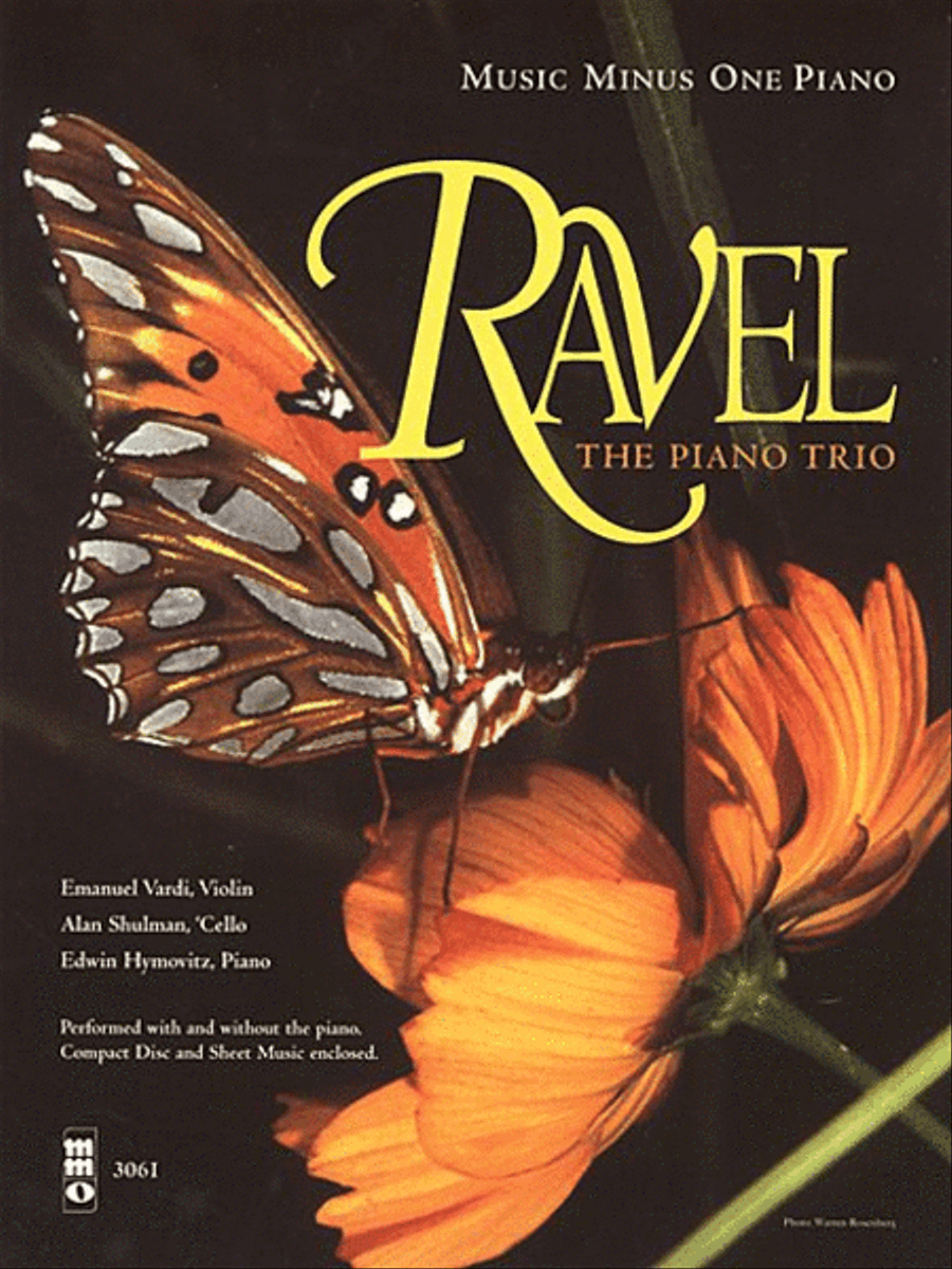 Ravel - The Piano Trio Piano Trio scores gallery preview page 1