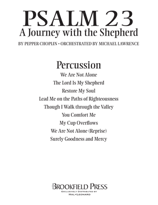 Psalm 23 - A Journey With The Shepherd - Percussion
