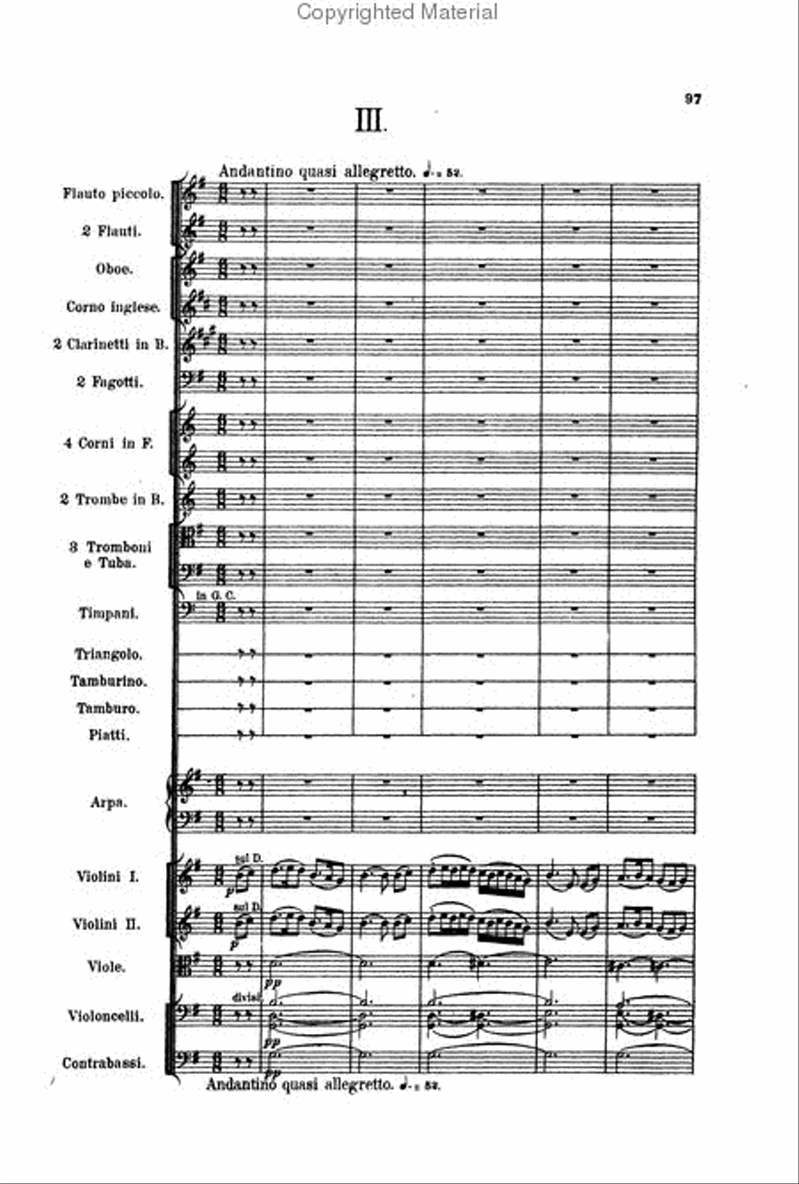 Scheherazade Full Orchestra scores gallery preview page 3