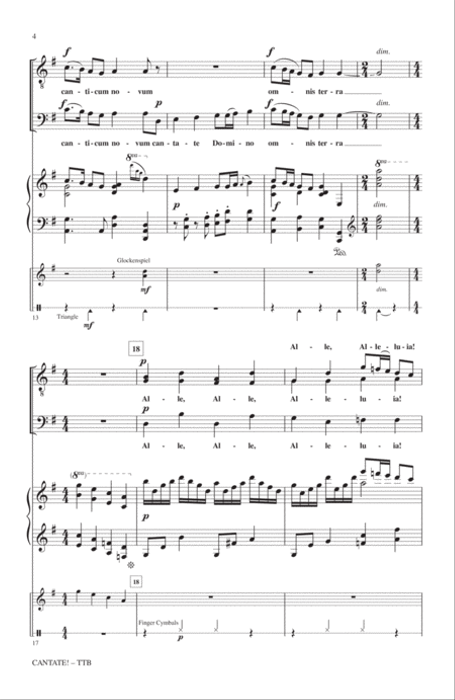 Cantate! TTBB scores gallery preview page 3