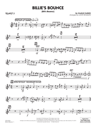Billie's Bounce (arr. John Wasson) - Trumpet 3