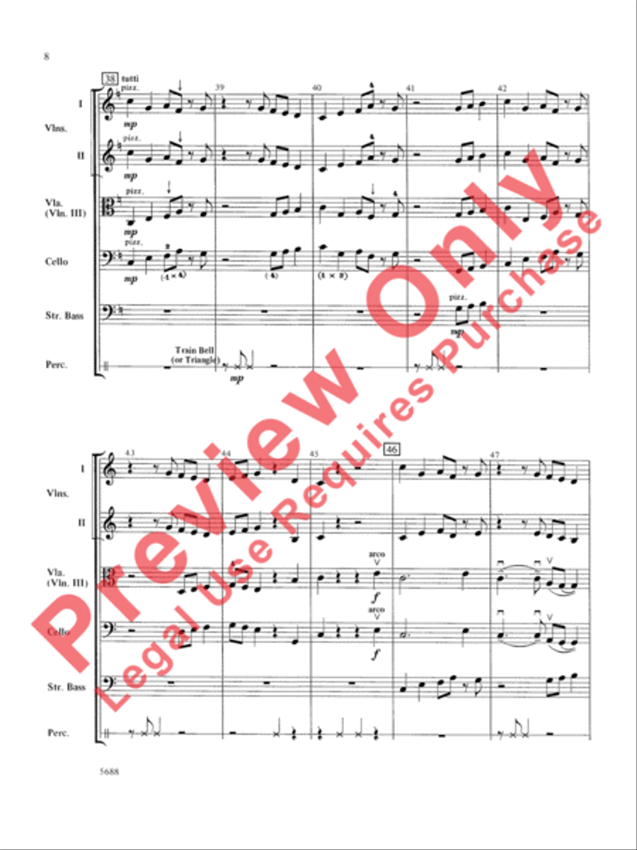 Ridin' the Rails String Orchestra scores gallery preview page 9