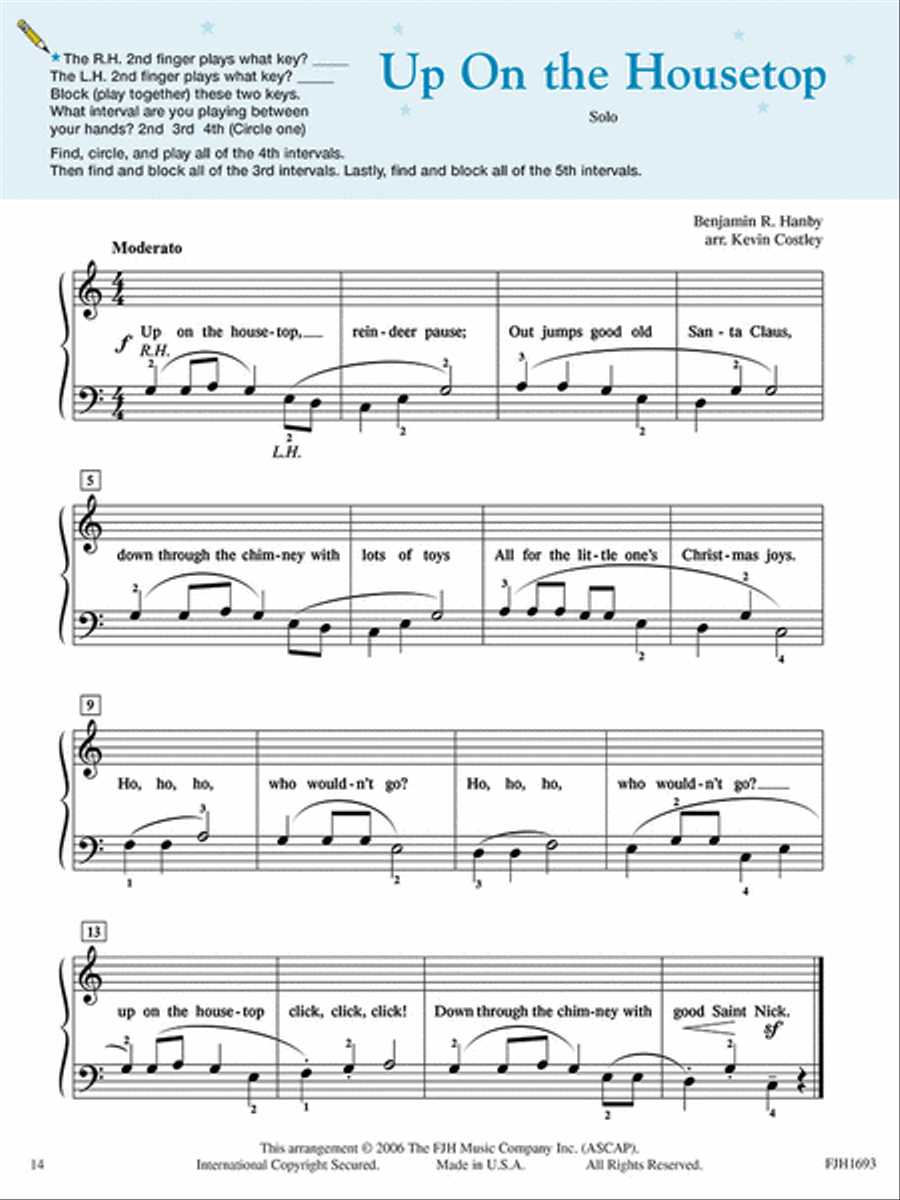 Be A Star at Christmas! Be A Star at Christmas! Easy Piano scores gallery preview page 2