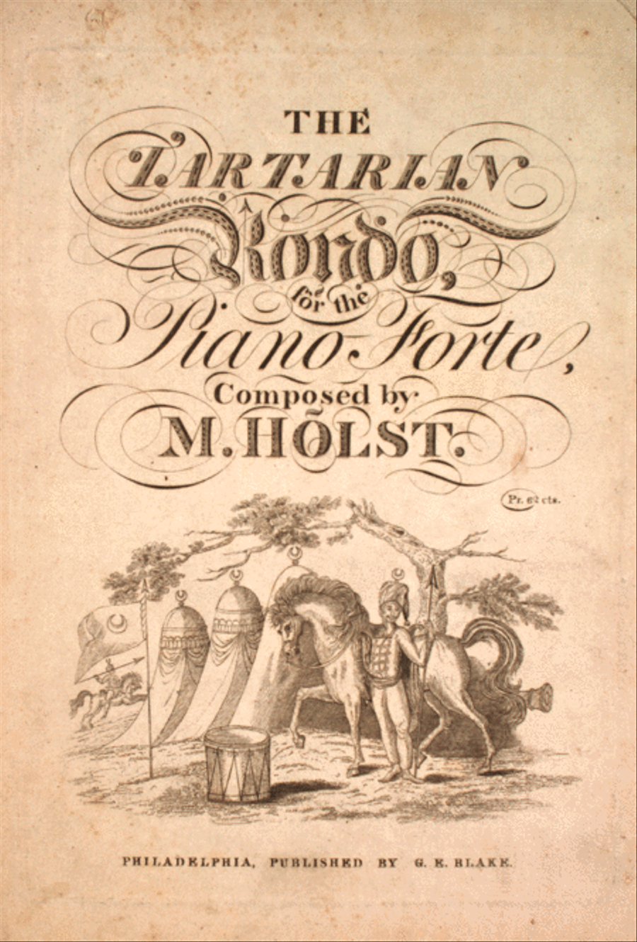 The Tartarian Rondo for the Piano Forte