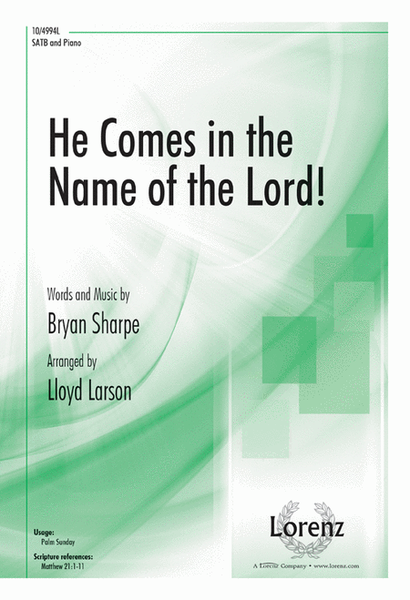 He Comes in the Name of the Lord! image number null