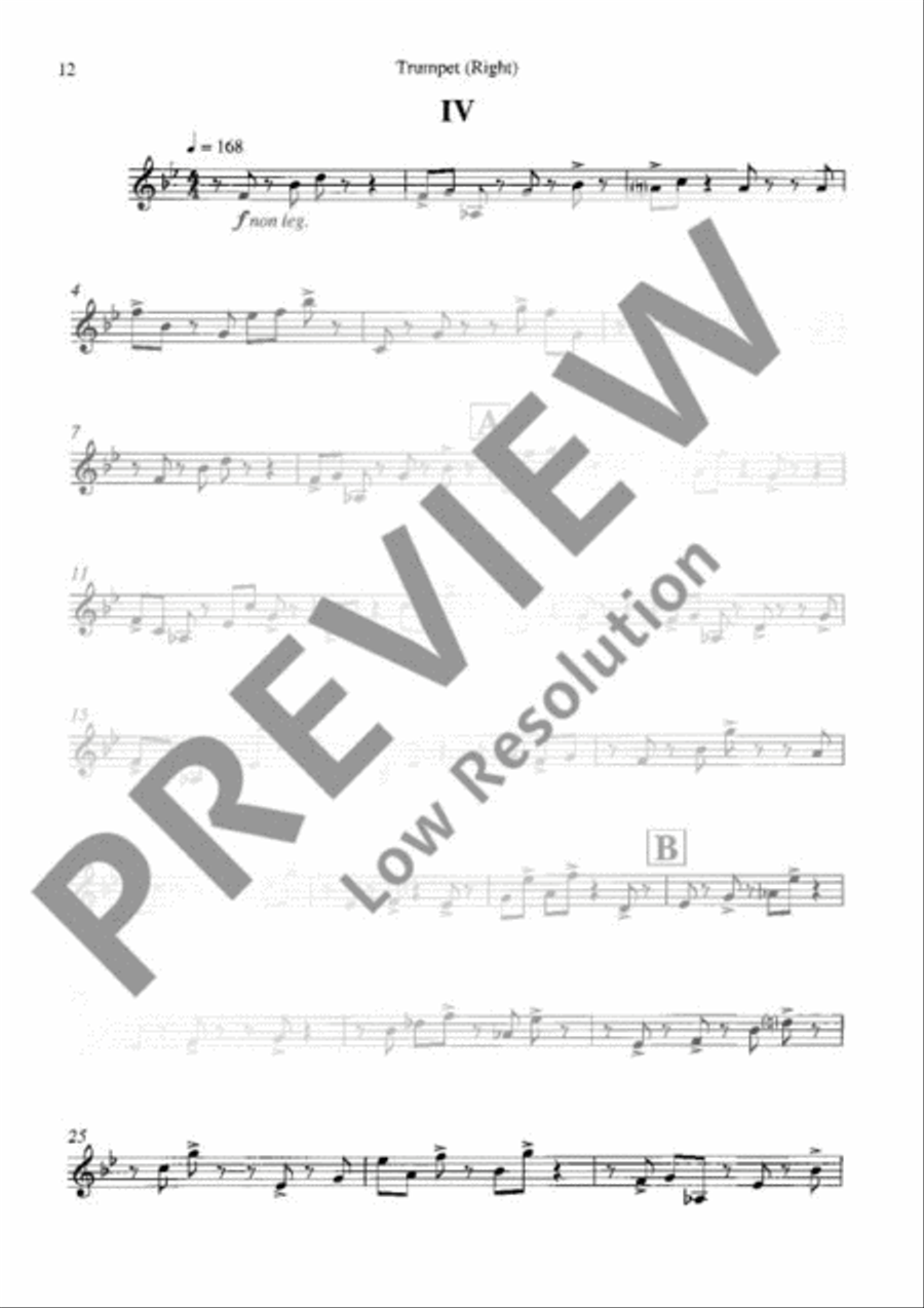 Full Fathom Five Woodwind Quintet scores gallery preview page 14