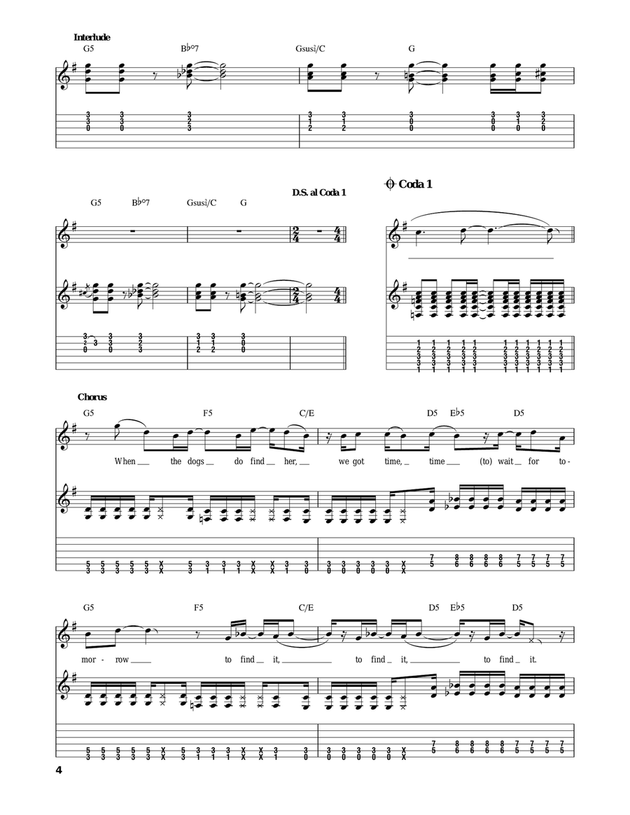 Plush Acoustic Guitar scores gallery preview page 4