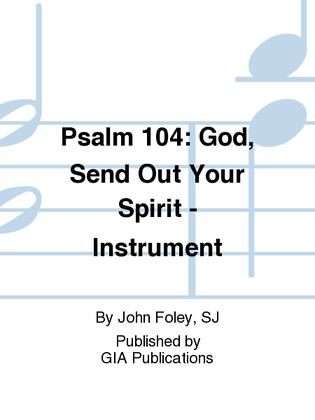 God, Send Out Your Spirit - Instrument edition