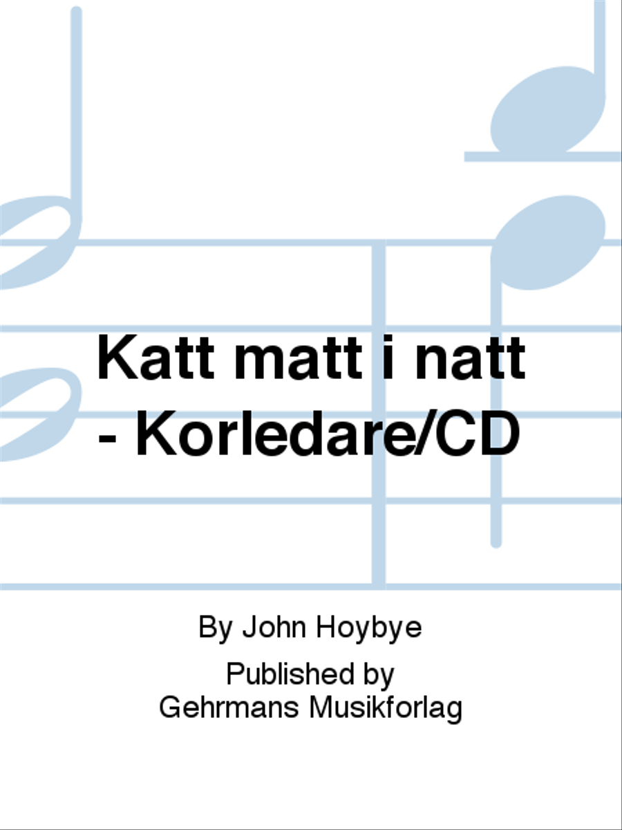 Katt matt i natt - Korledare/CD SA scores gallery preview page 1