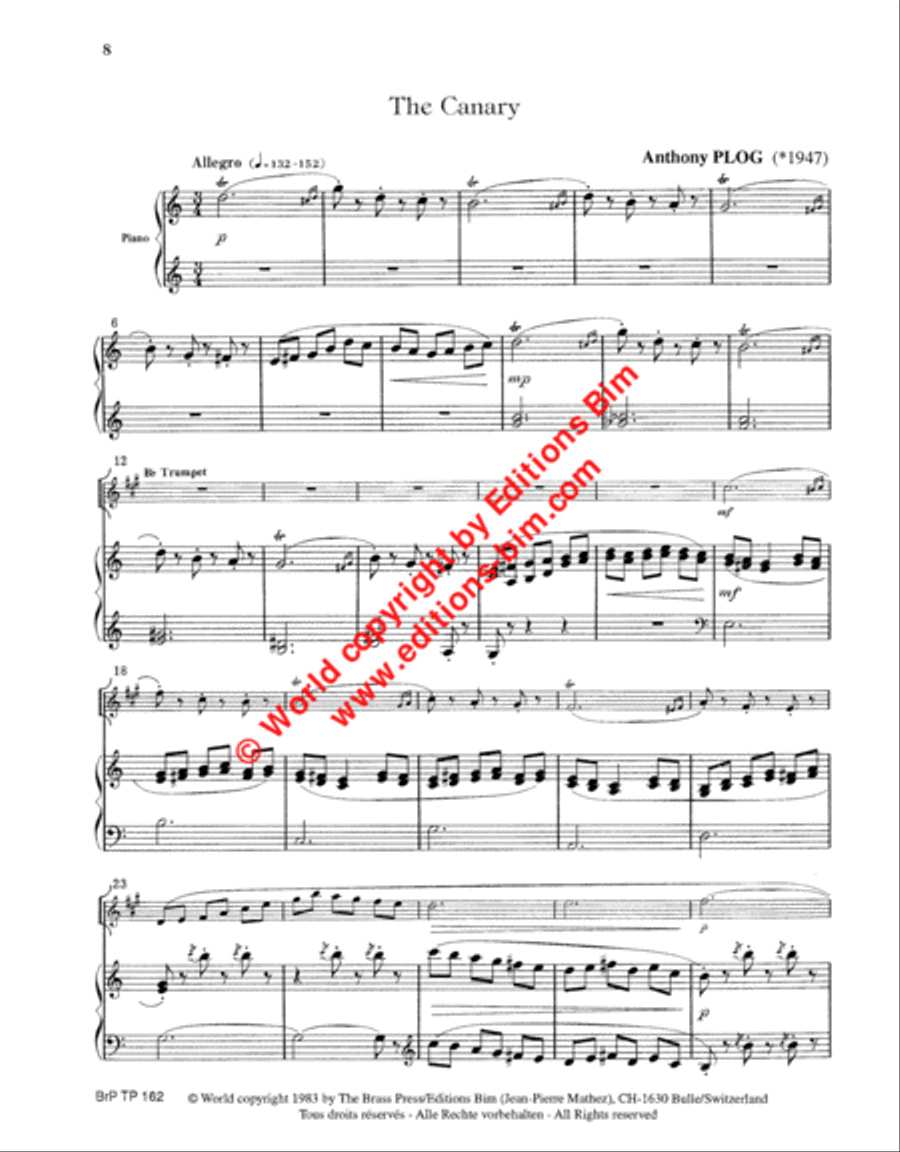 Animal Ditties II Animal Ditties II Trumpet scores gallery preview page 6