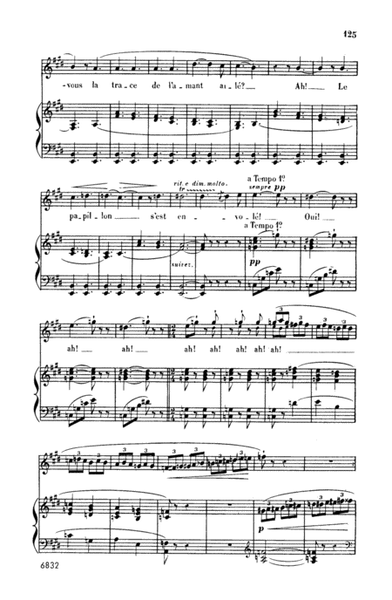 Bizet: Twenty Melodies-- Mezzo-Soprano or Baritone (French)