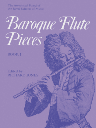 Book cover for Baroque Flute Pieces, Book I