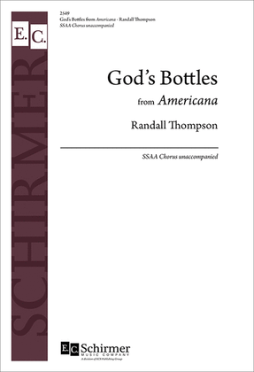 Book cover for Americana: God's Bottles