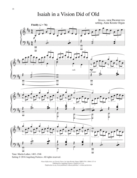 Piano Reflections on Chorale Tunes