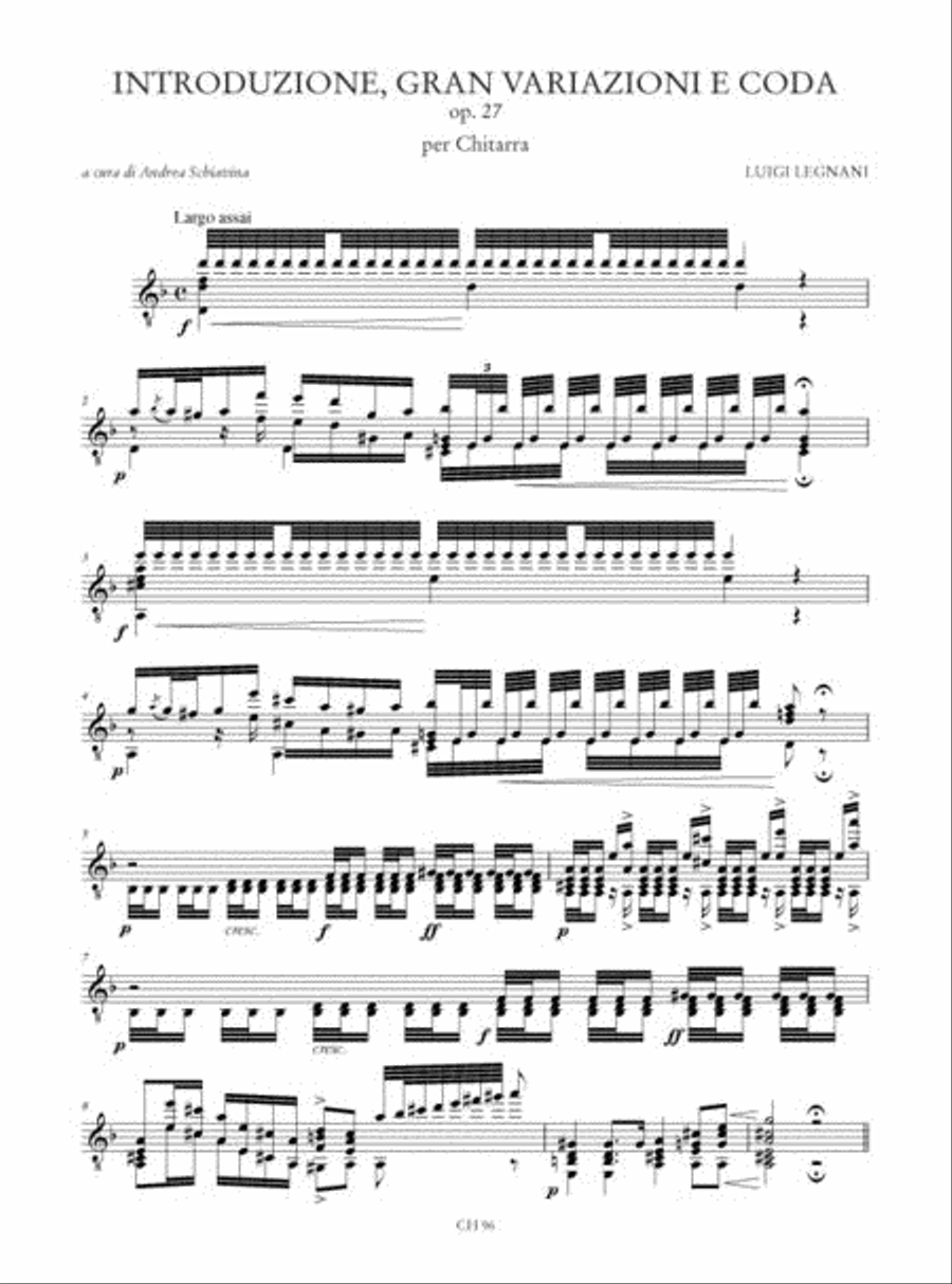 Introduzione, Gran Variazioni e Coda Op. 27 for Guitar Acoustic Guitar scores gallery preview page 2