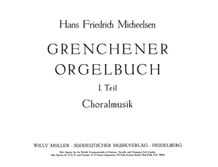 Book cover for Grenchener Orgelbuch I (1965)