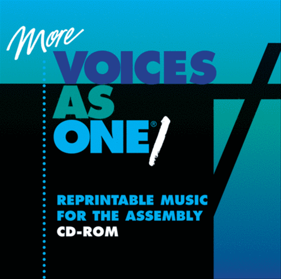 More Voices As One 1 Reprintable Music for the Assembly CD-ROM Voice scores gallery preview page 1