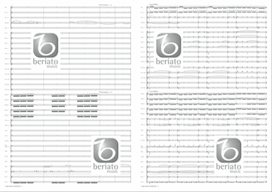A Brussels Requiem Concert Band scores gallery preview page 4
