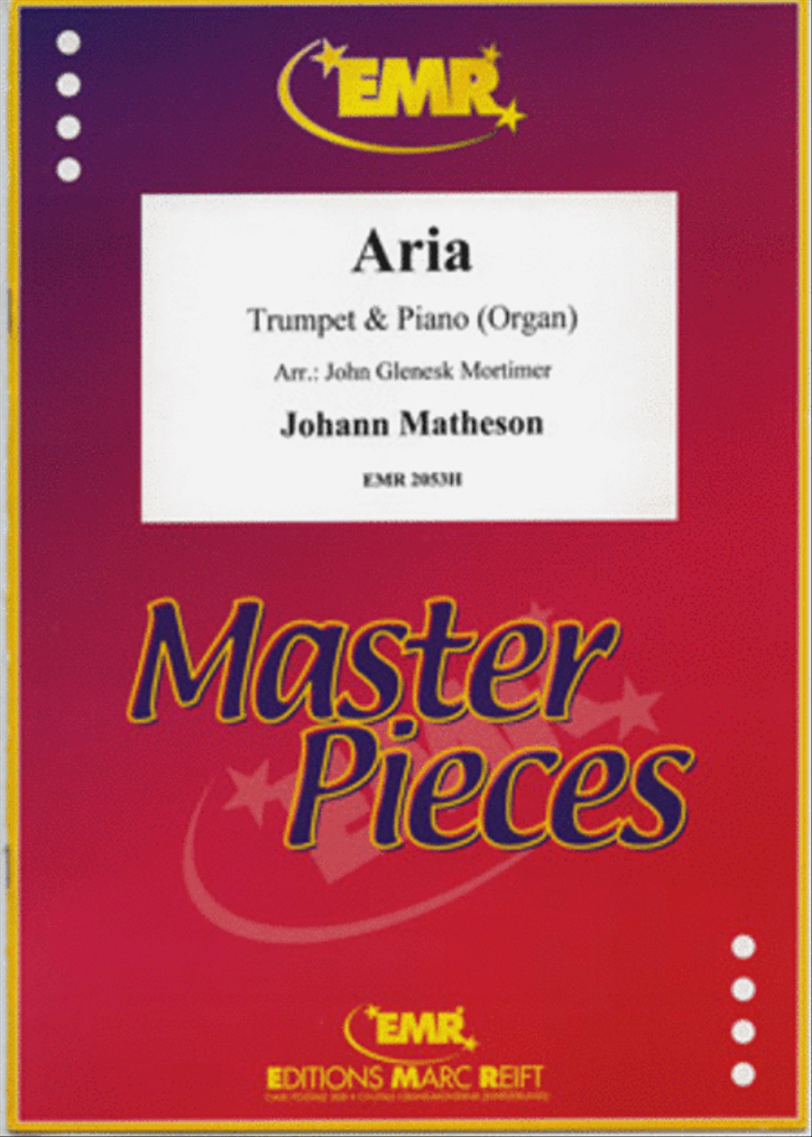 Aria Trumpet Solo scores gallery preview page 1