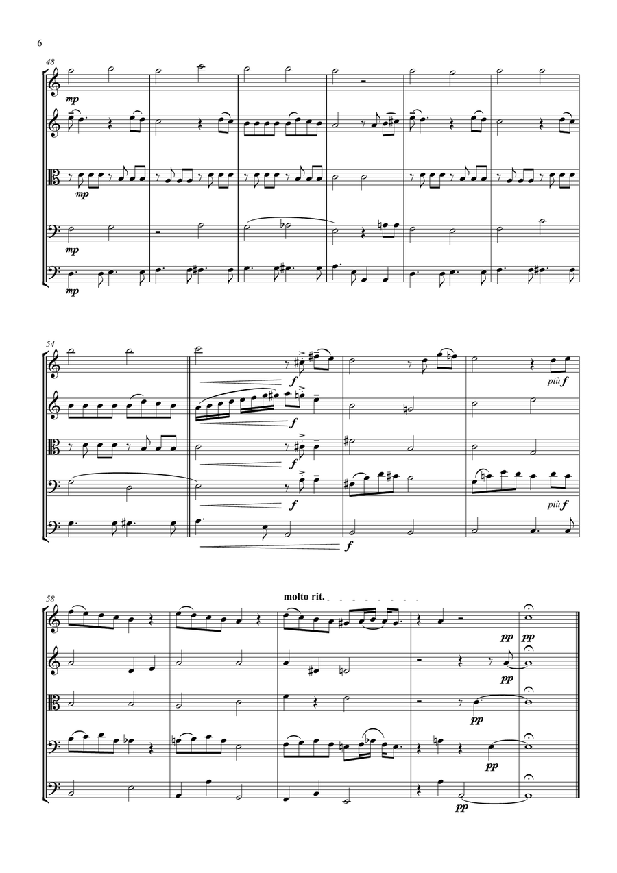 Druscilla Penny String Orchestra scores gallery preview page 6